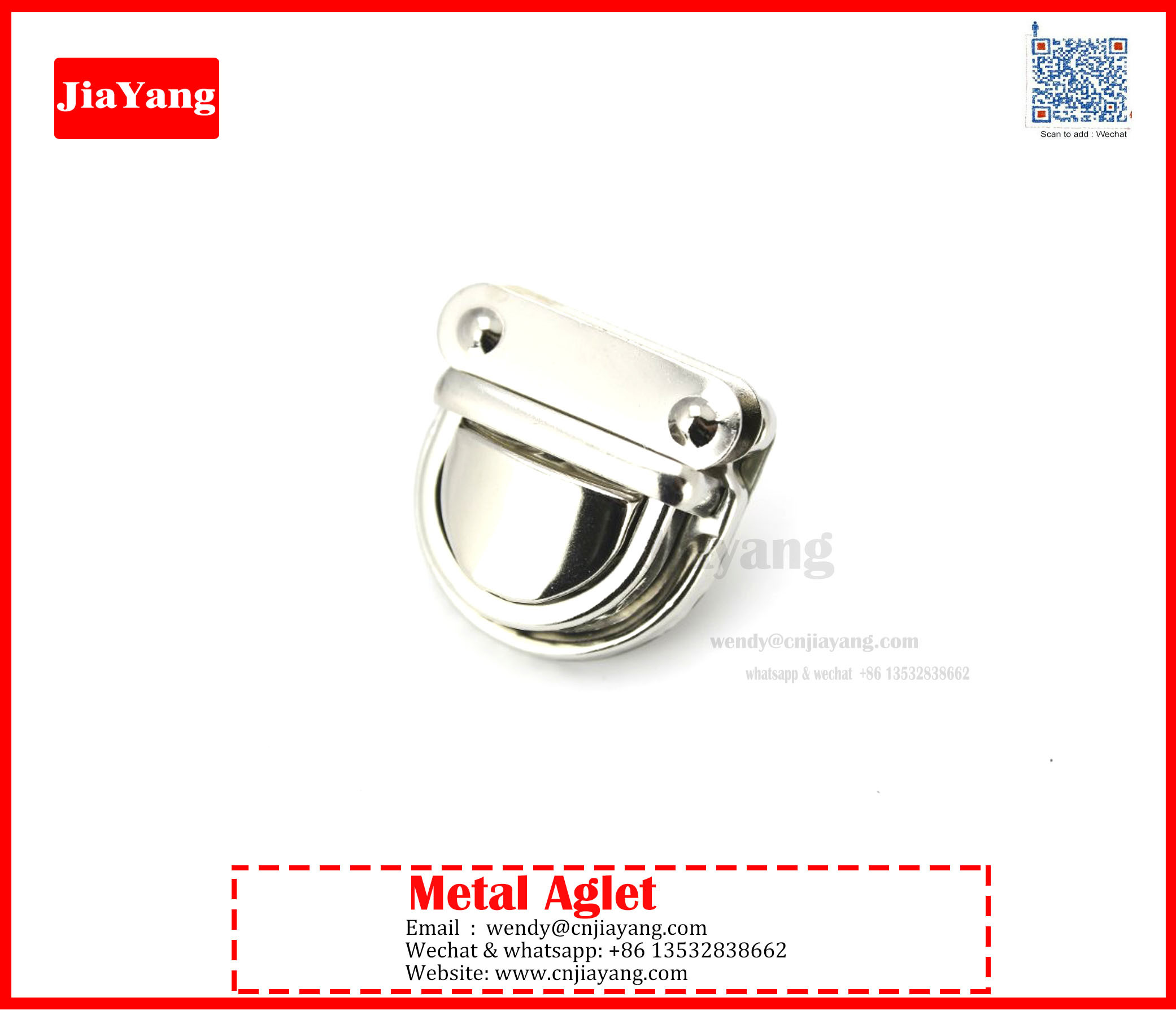 Round Shape Metal Clasps Lock for briefcase
