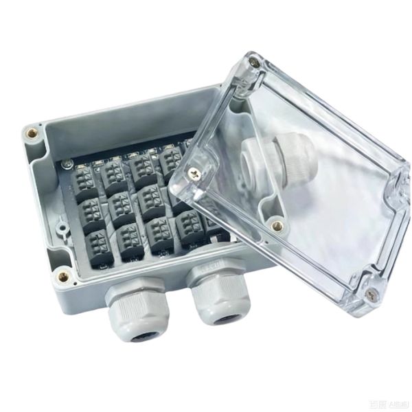 PLC Sensor Signal Input Distribution Module Terminal Blocks Junction Box 12 Arrays