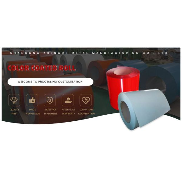 Whiteboard Color Code Ral 9016 Prepainted Galvanized Steel Coil 0.4mm PPGL in Steel Coils Color Coated Surface Sheet PPGI Material