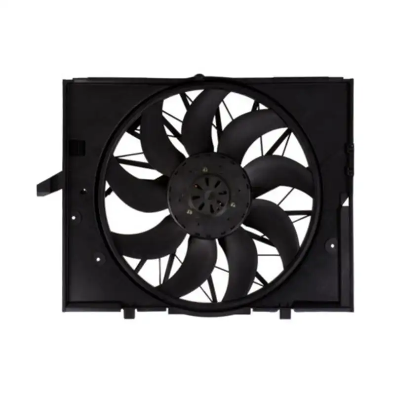 Professional Test OE 17427543282 Radiator Fans 600W For E60 530i Auto Car Ac Condenser Fan