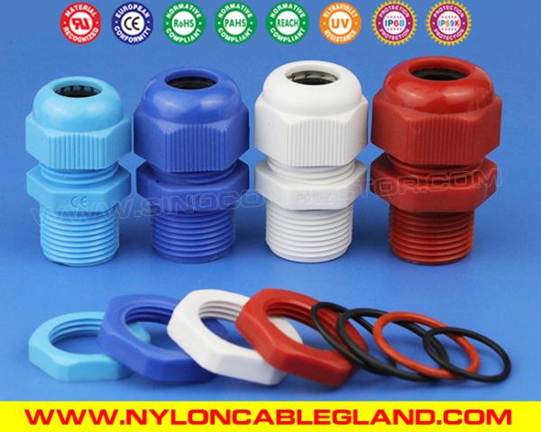 Buy Eco-Friendly Waterproof Elongated Metric Thread Polyamide Cable Gland (IP68 & IP69K Rated) at wholesale prices