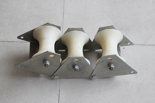 Triple Nylon Cable Pulley 10kN Stringing Pulley TYSH130S For Power Line Construction