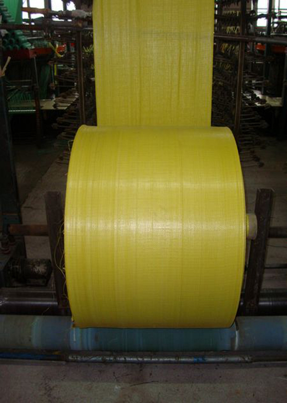 Colorful Printed Recycled PP Woven Fabric Roll High Tensile Strength 30 - 110 cm Width