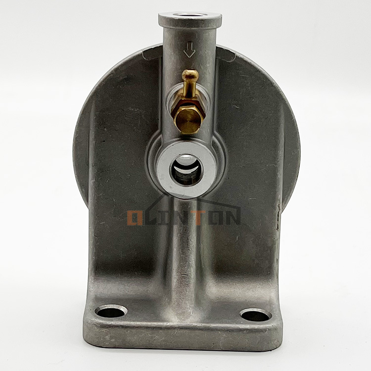 Excavator Parts EX200-5 6BG1 Oil Fuel Filter Seating Head for Hitachi 4326807 KS569