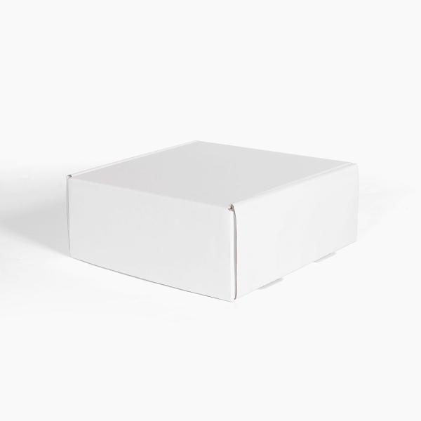 Wholesale Logo Custom Mailer Packaging Small Folding Cardboard Box White Package Box Corrugated Board Paper Box