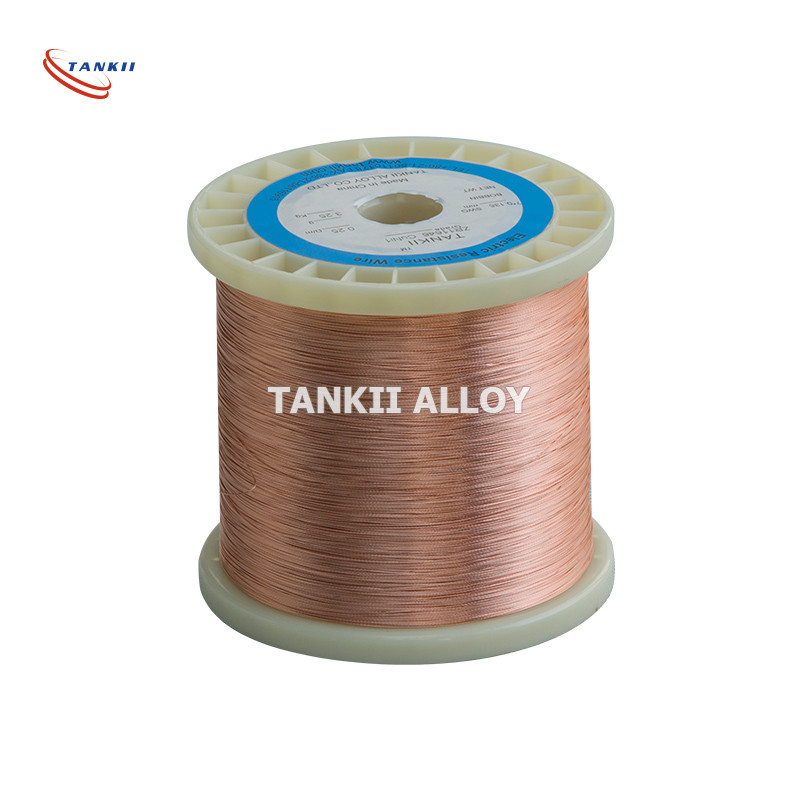 Low Resistivity Precision Alloy CuNi2 CuNi6 Copper Nickel Alloy Stranded Wire