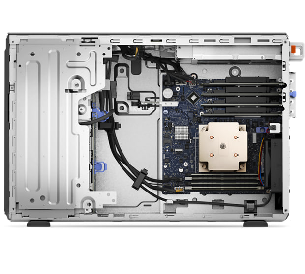 16GB RDIMM 3200MT/s Intel Processors Supported by PowerEdge T550 Tower Server Chassis