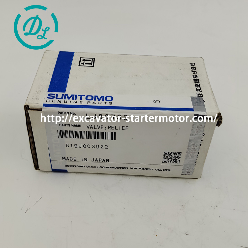 LJ00733 Excavator Hydraulic Relief Valve Sumitomo SH135X-3B SH125X-3B