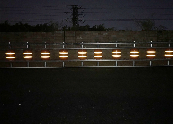 EVA Filled Eco Rolling Guardrail Barrier SB Certificate Approved 15