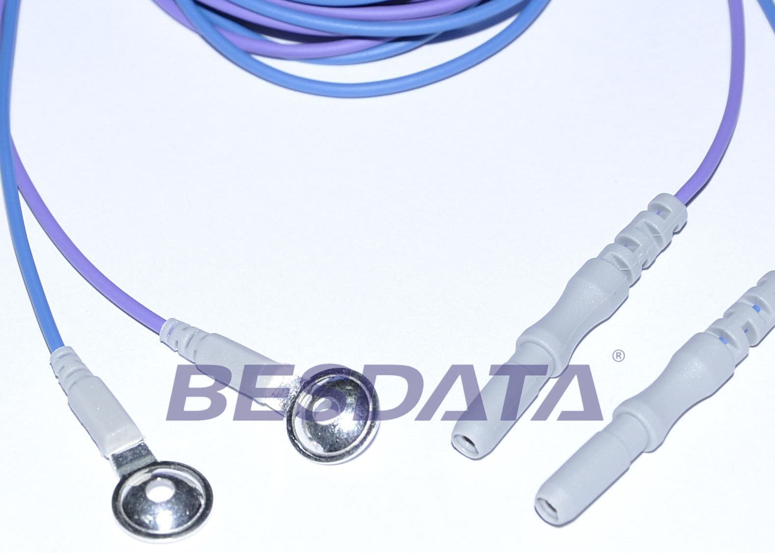 Medical Pure Silver EEG Gold Cup Electrodes For Researching Neurofeedback Sleep