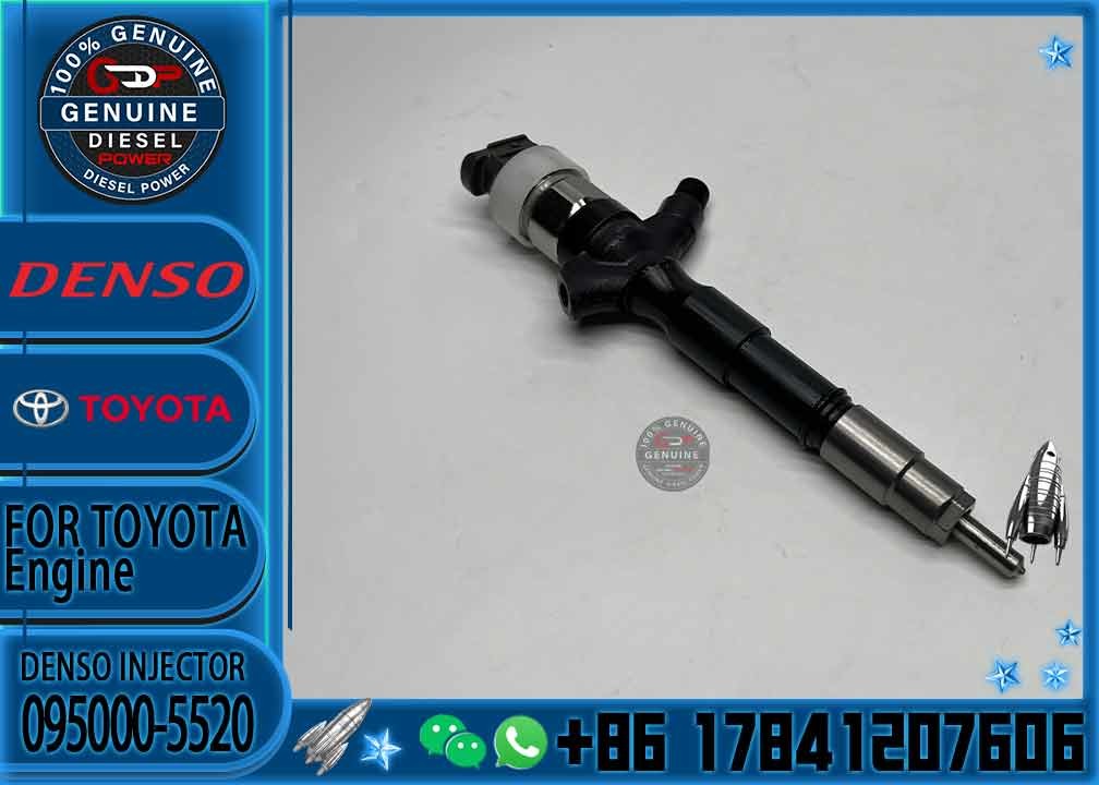 Common Rail Injector 23670-30110 095000-6180 095000-5920 for Diesel Engine 1KD-FTV