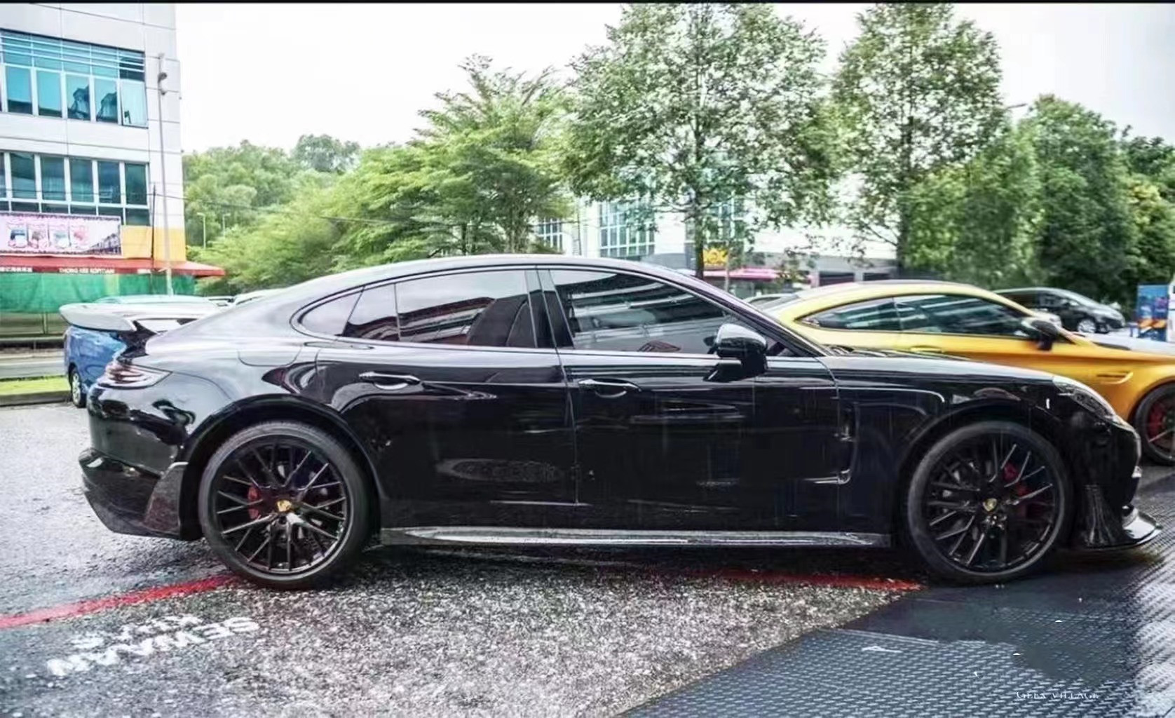 Auto Parts for Porsche Palamela 971 Carbon Fiber Body Kit Palamela 971 Upgraded SD Style Dry Carbon Fiber Body Kit Spoiler