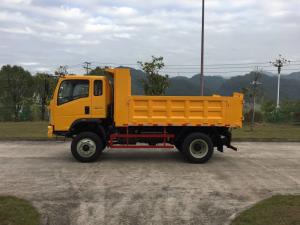 Quality Sinotruk Homan 4x2 10 Ton Dump Truck Yellow color Wheelbase 3450mm for sale
