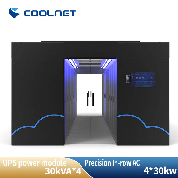 Quality 24pcs Racks Modular Data Centers With Cabinet Channels Power Supply for sale