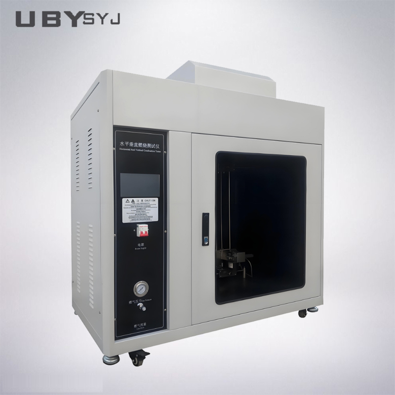 UP-5032 UL94 Compliant Flame Tester with Adjustable Burner Angle and Touch Screen Control for Flammability Testing