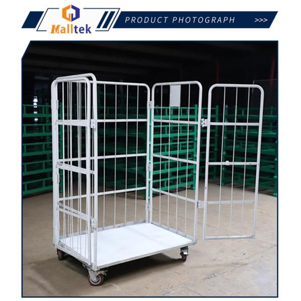 Transport Folding Nestable Roll Container Trolley