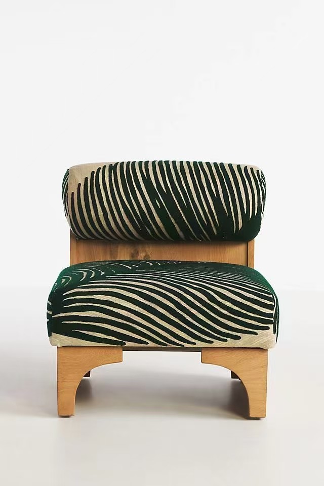 Luxury Hotel Room Leisure Fabric Armchair Single Set Customization