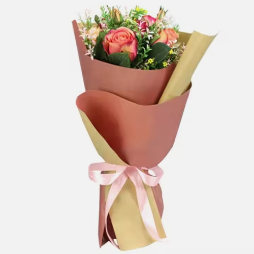 New Design Printing Newspaper Kraft Wrapping Paper Craft Flower Wrapping Paper For Flowers