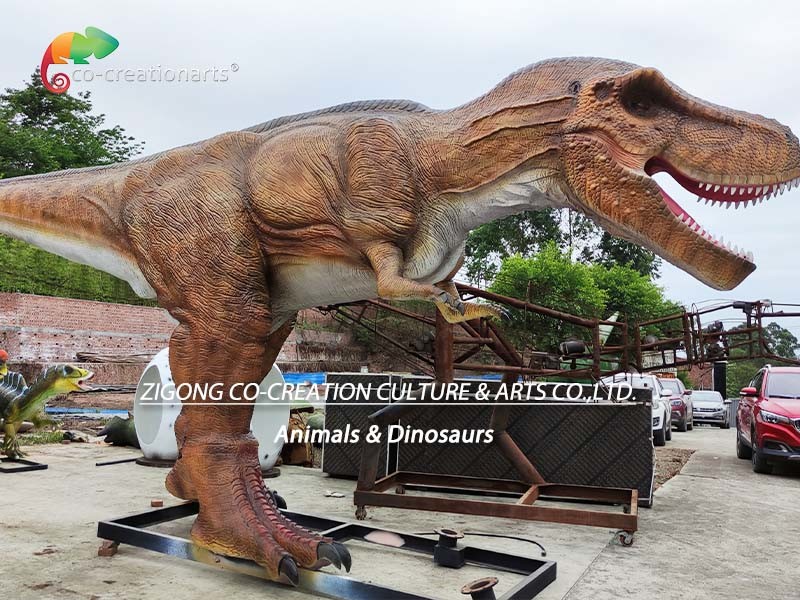 9M Life Size Animatronic Dinosaurs Jurassic World T Rex Animatronic Snowproof