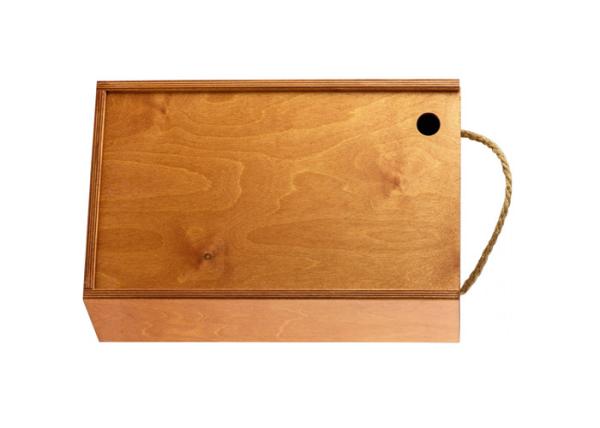 Custom Color Storage Wooden Gift Packaging Box , Plywood Square Wooden Box With