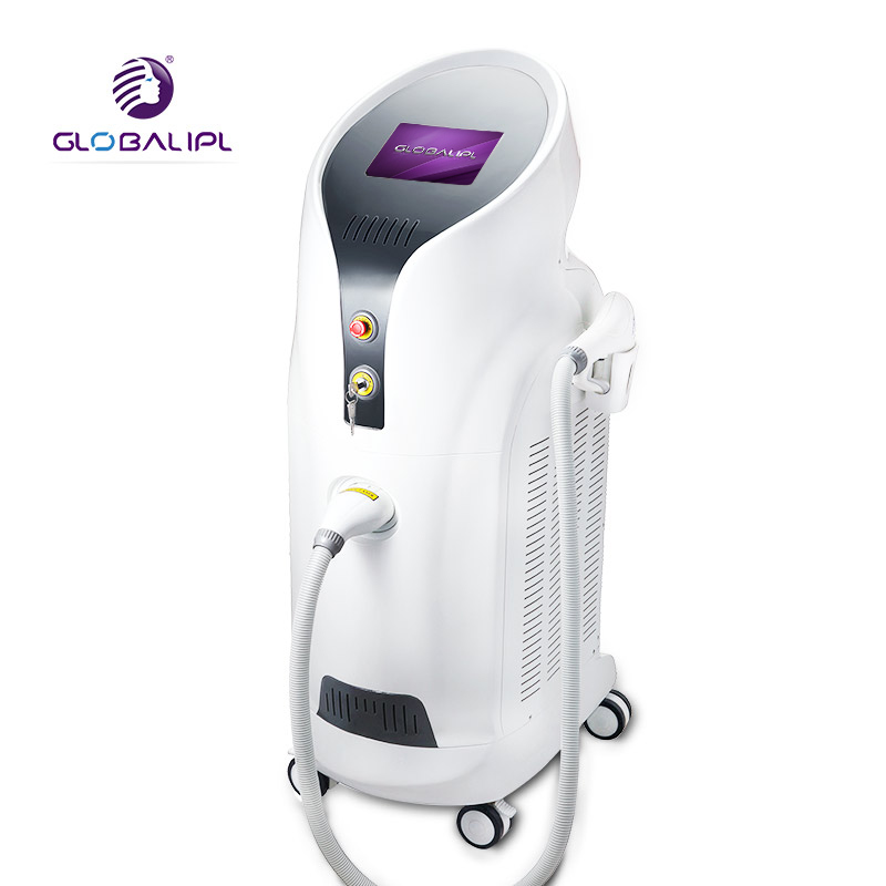 Professional Commercial Laser Hair Removal Machine Vertical 13*13mm2 / 13*39mm2