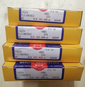 China 5-12181-024-1 5-12121-005-0 Cyl Diesel Engine Parts 4BB1 4BE1 4BD1 6BB1 6BD1 6BF1 6BG1 Piston Ring For Chromard on sale