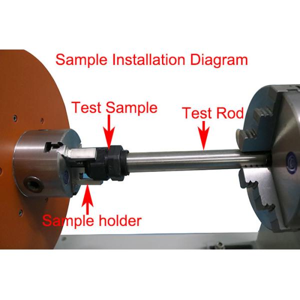 Screwed Gland Light Testing Equipment HC9925 IEC 60598 1 Floor Type Support