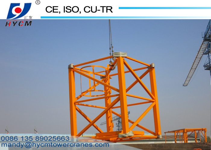 45m Freestanding height QTZ80(5513) Overhead Self-erecting Topkit Tower Crane