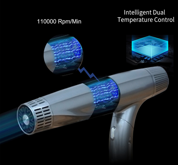 Electric Collapsible Plasma Hair Dryer For Hotel Household Travel