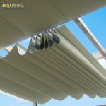 Sus316 Fabric Waterproof Retractable Cover Pergola Sliding retractable pergola