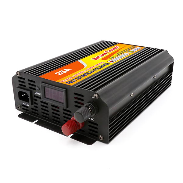 DC To AC 12V 25A Smart Storage Lead Acid Lithium Battery Charger Rechargeable