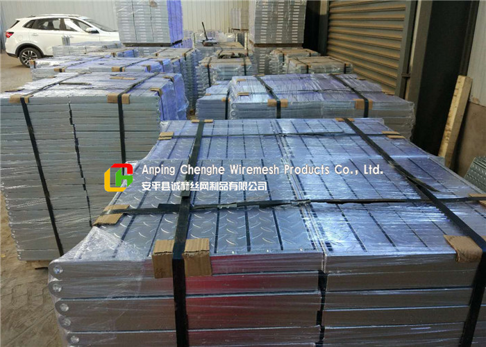 Galvanized Metal Driveway Drainage Grates , Hinge Stainless Steel Grates For Driveways