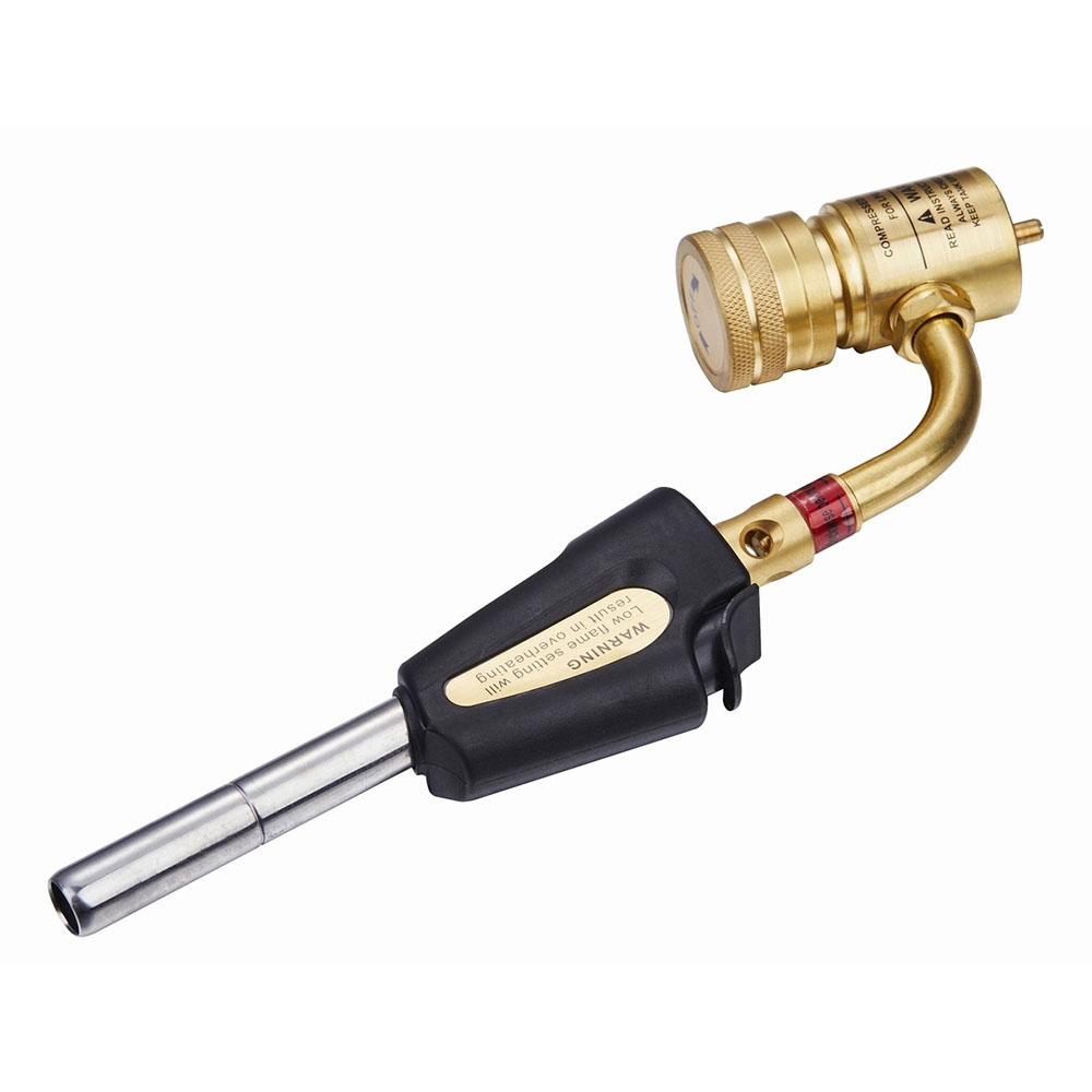 Copper 1300 Degrees High Temperature MAPP Gas Torch Fire Lighter for Outdoor BBQ Cooking