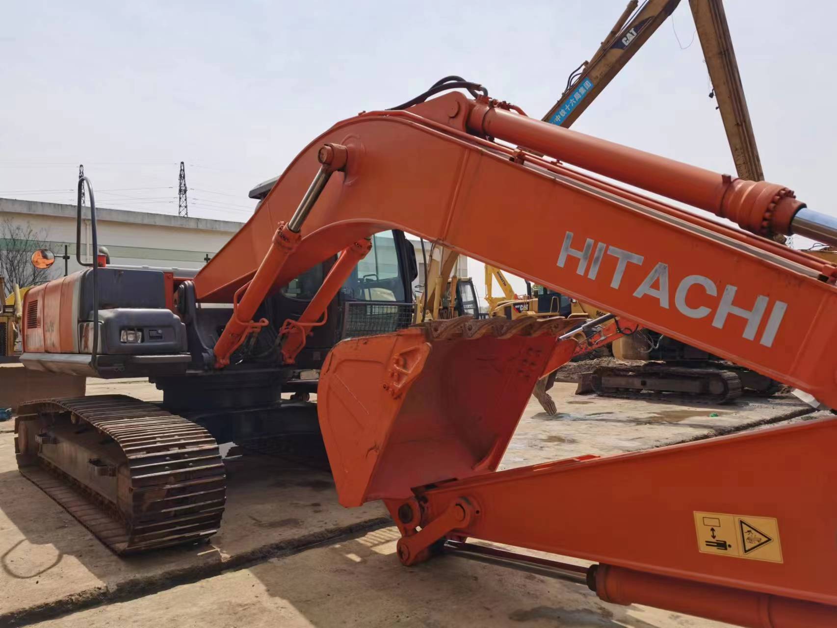 2020 Used Hitachi ZX210 ZX200 ZX210-3G ZX120 Digger Excavators for Construction Works