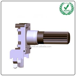 China EC121102X2A-VA1 12mm EC12 Rotary Encoder With Insulated Shaft on sale