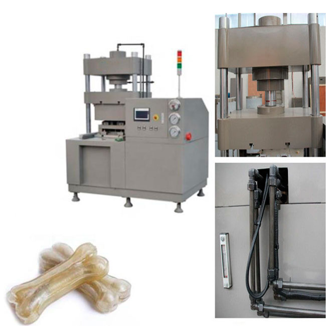 Dog Chewing Pressed Rawhide Bones Making Machine