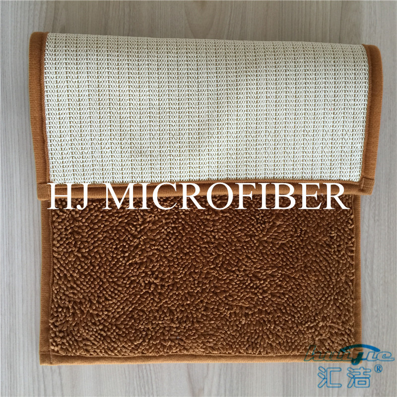 Super Soft Microfiber Mat Chenille Bath Mat Floor Cushion Grey Color Super Absorbent