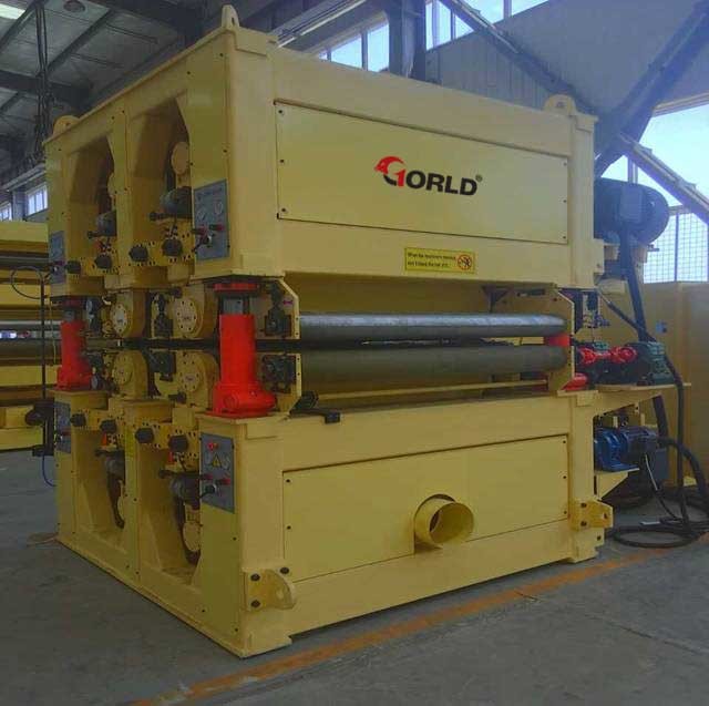 4-head Double-Side Sanding Line for MDF/ Plywood/ Partical Board