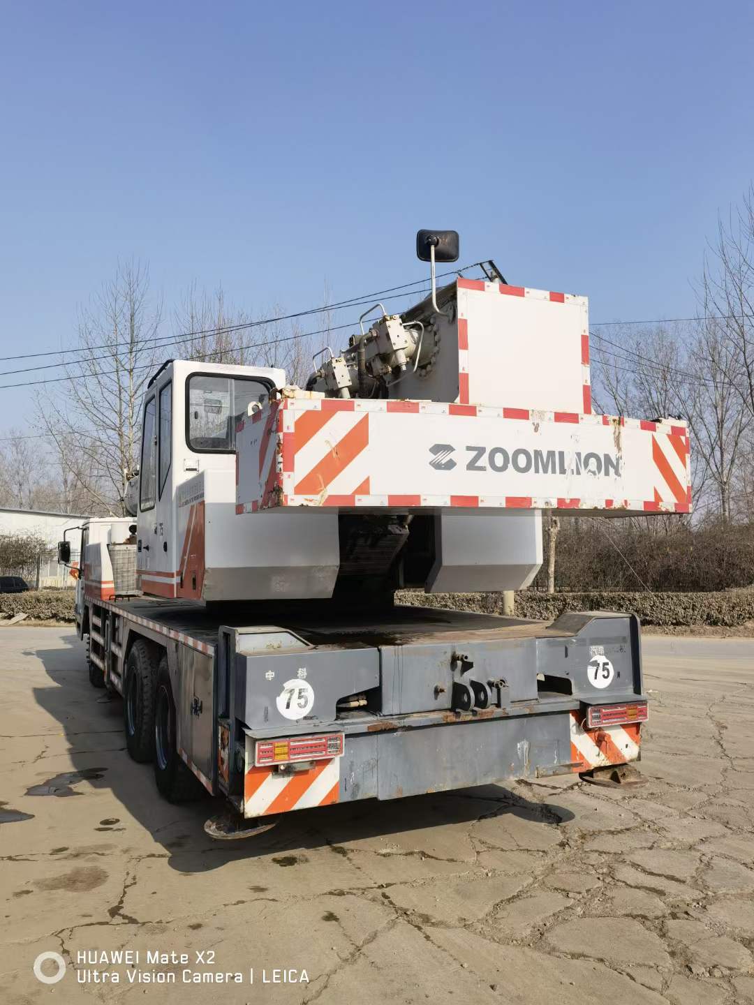 Zoomlion QY25V 20 Ton Mobile Truck Crane with Assurance and 2001-4000 Working Hours