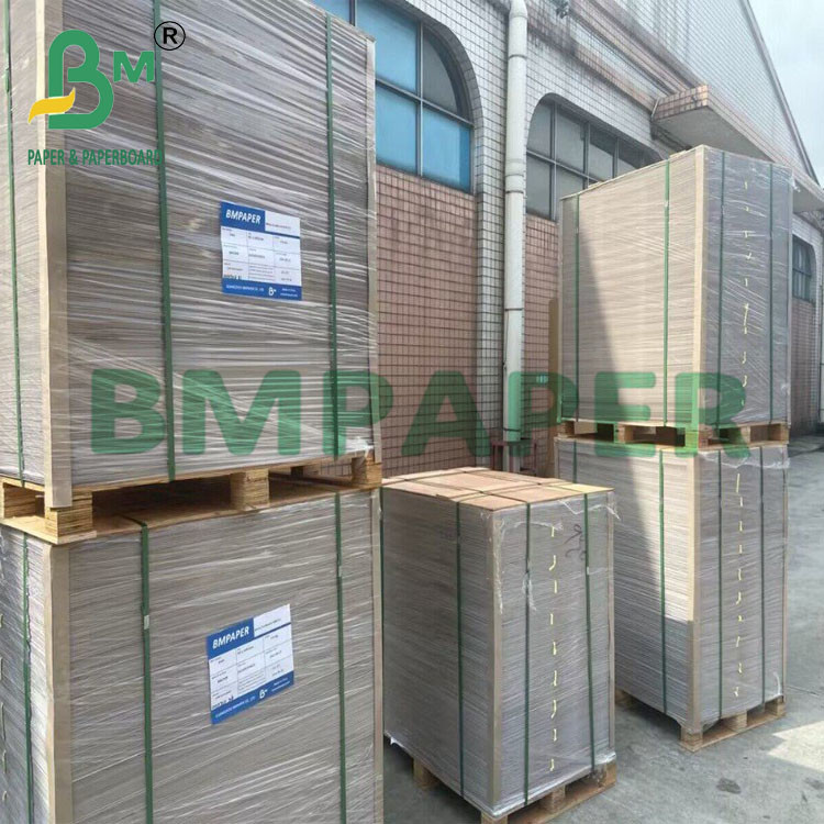 350g 79 x 109cm Coated Duplex Board With Back Grey For Pharmaceutical Packaging