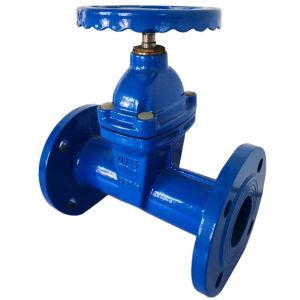 Quality DN200 8 Inch Non Rising Stem Resilient Seated Ductile Iron Handwheel Flanged Gate Valve for sale