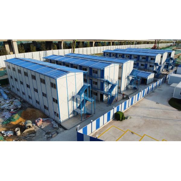 Steel Structure Prefab Flat Pack Container House Modular Workers Accommodation