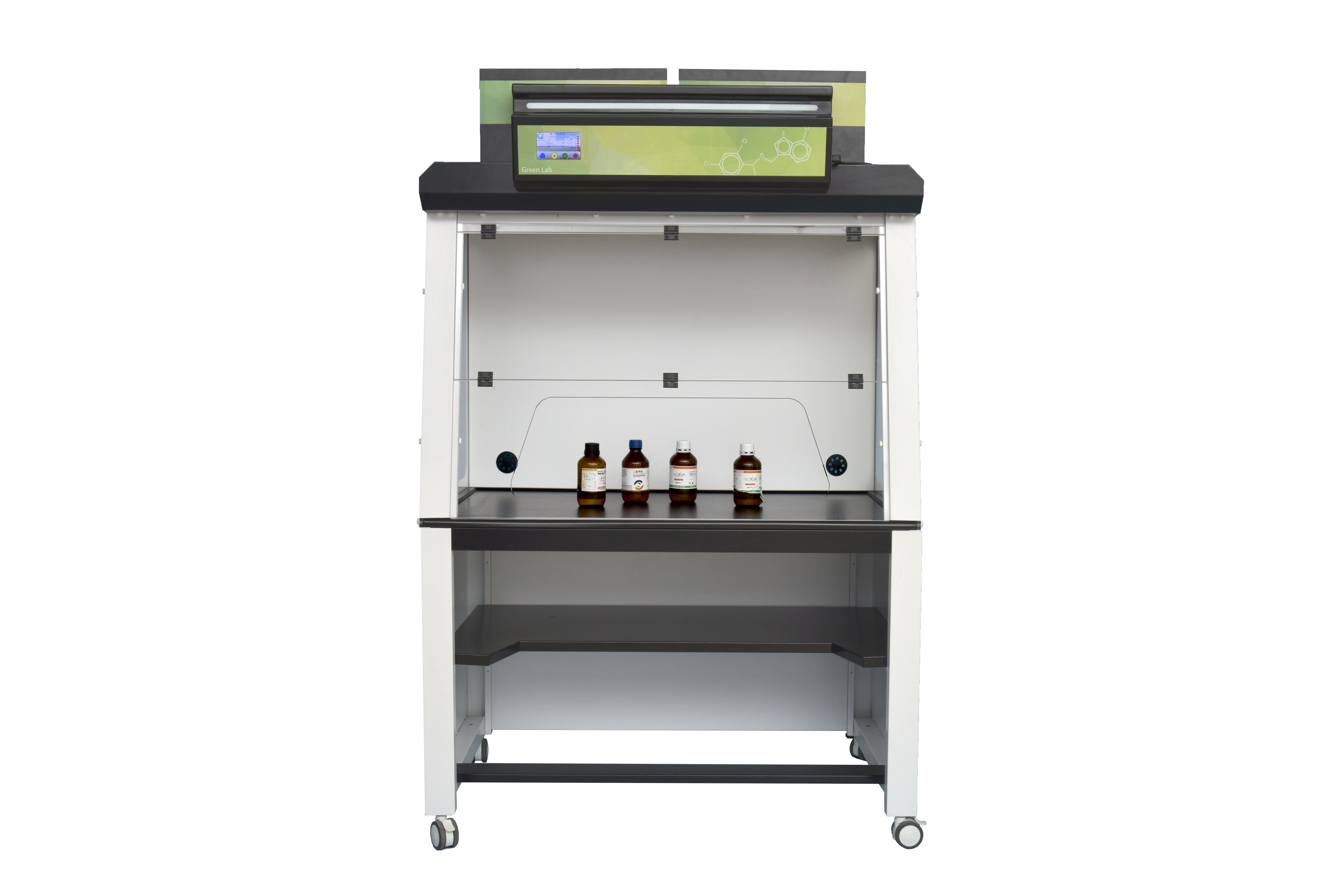 Stainless Lab Biosafety Cabinet with 500 KG Capacity and Included Socket Accessory