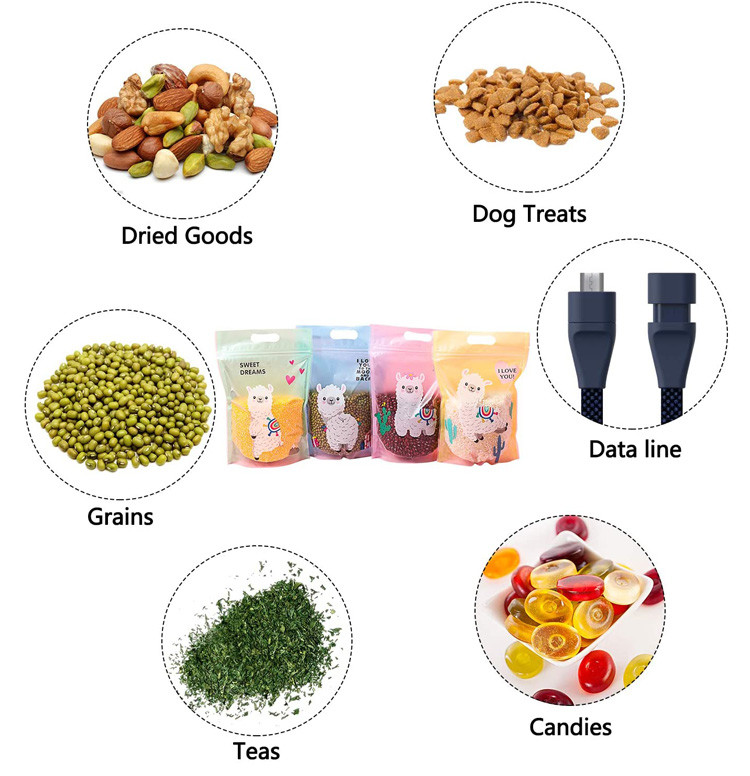 Waterproof PET / PE k Packaging Bag Food Storage