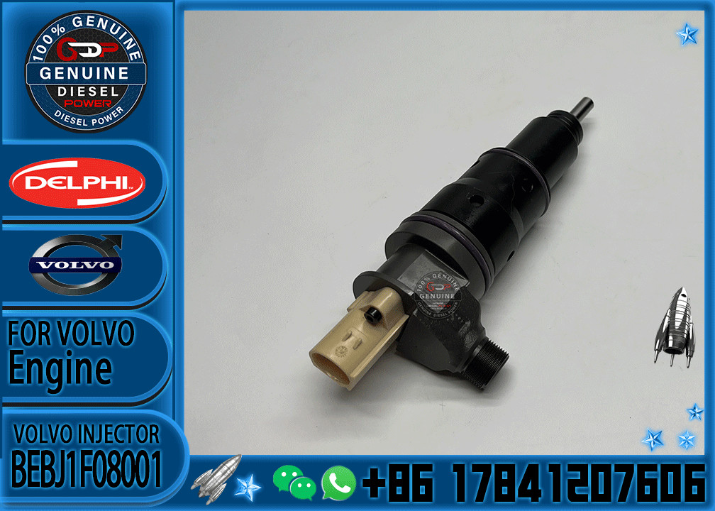 Diesel Engine Common Rail Fuel Injector 33800-84310 3380084310 BEBJ1F08001 BEBJ1F06001 22282202