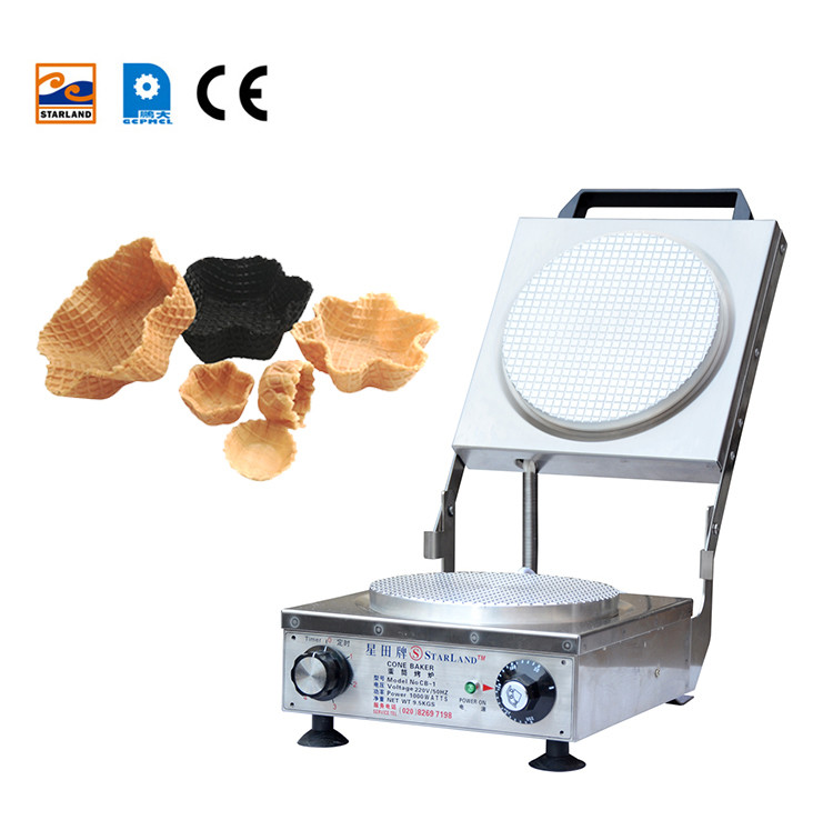 Hand Oven Small Baking Machine Biscuit Egg Roll Production Equipment With CE