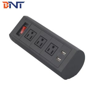 Intelligent office desktop clamp socket with custom made clamp