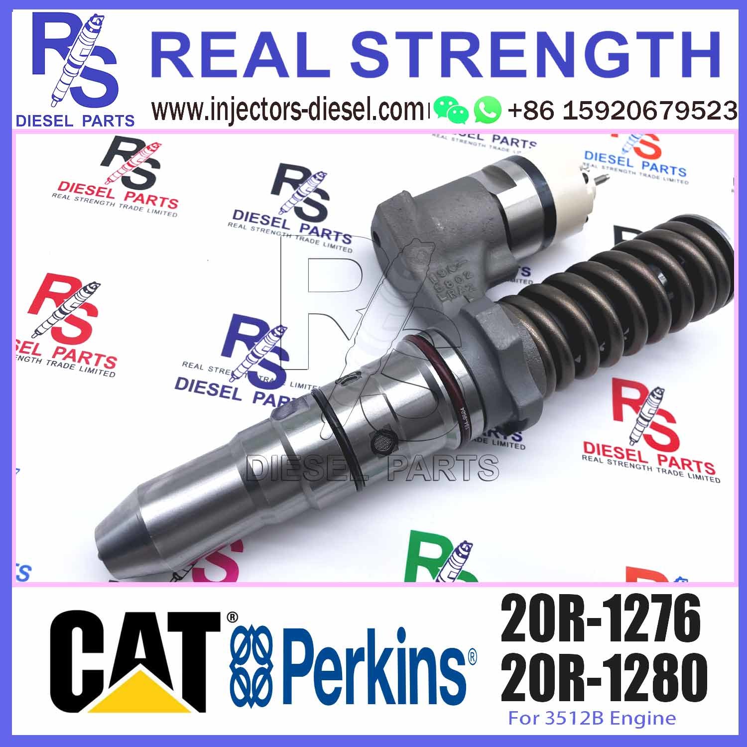 3920215 Engine Injector For 3508B 3512B 3516B 392-0215 Diesel Fuel Injector 20R-1276
