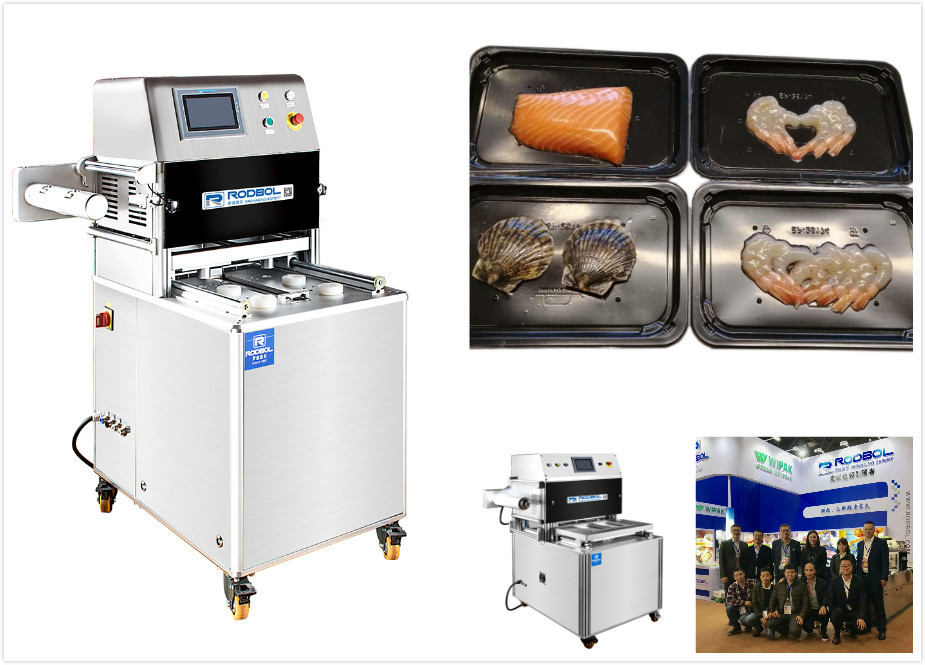 Professional Food Vacuum Sealer Skin Sealing Packaging Equipment 380V 50Hz