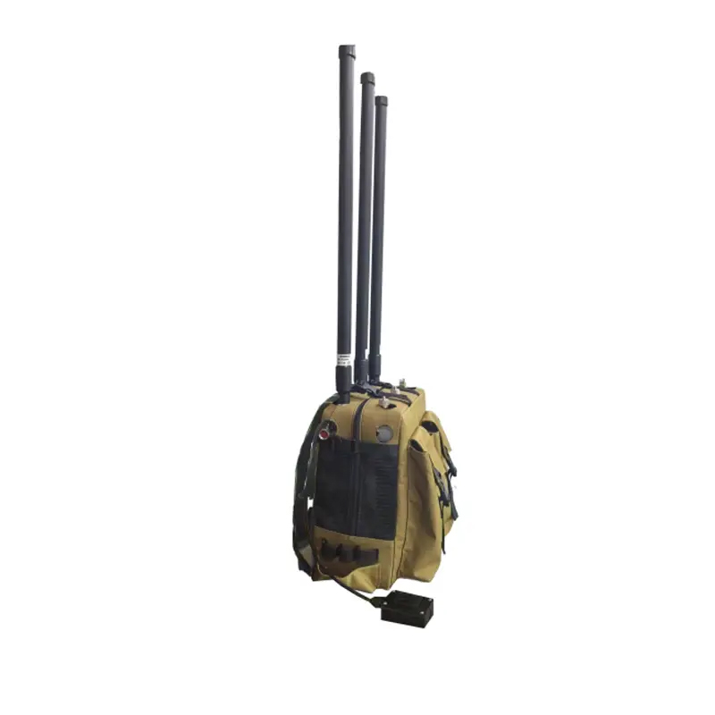220V Drone Detection Equipment Backpack UAV Defense 4 Band 1.5KM